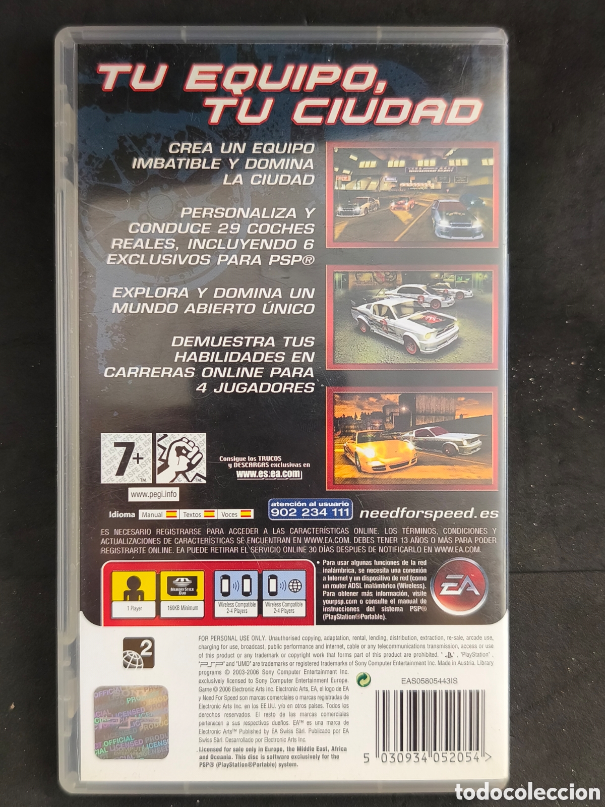 Videojuegos y consolas: PSP Need for speed Carbono - Foto 2