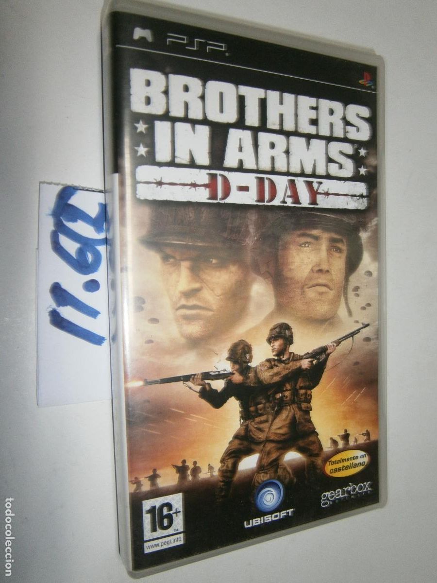 Videojuegos y Consolas: ANTIGUO JUEGO PARA PSP - BROTHERS IN ARMS - D DAY