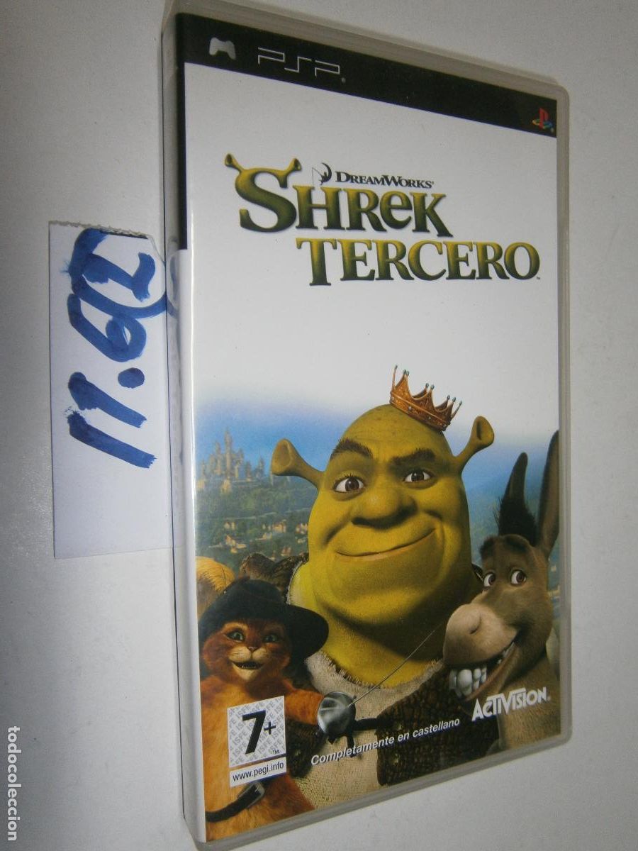 Videojuegos y Consolas: ANTIGUO JUEGO PARA PSP - SHERK TERCERO