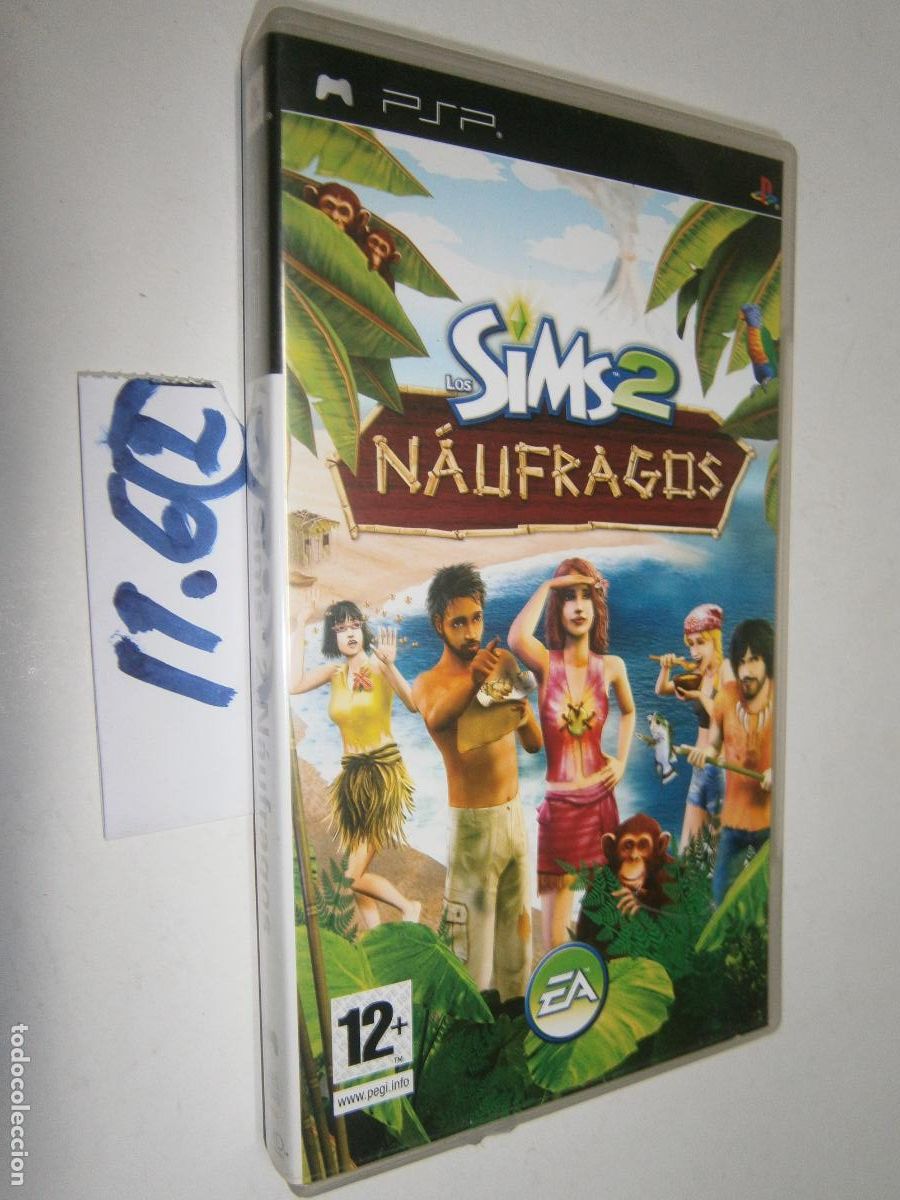 Videojuegos y Consolas: ANTIGUO JUEGO PARA PSP - SIMS 2 NAUFRAGOS