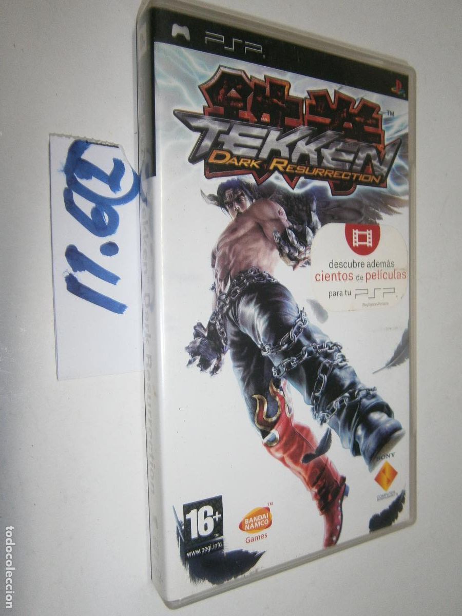 Videojuegos y Consolas: ANTIGUO JUEGO PARA PSP - TEKKEN: DARK RESURRECTION