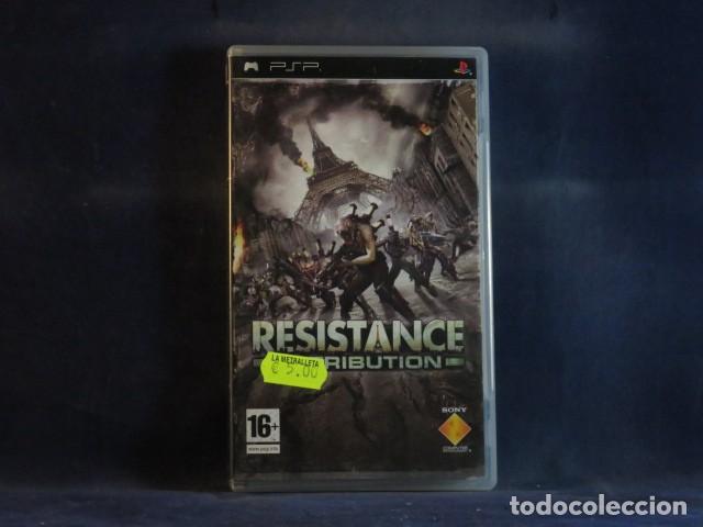 Videojuegos y consolas: RESISTANCE RETRIBUTION - PSP - Foto 1