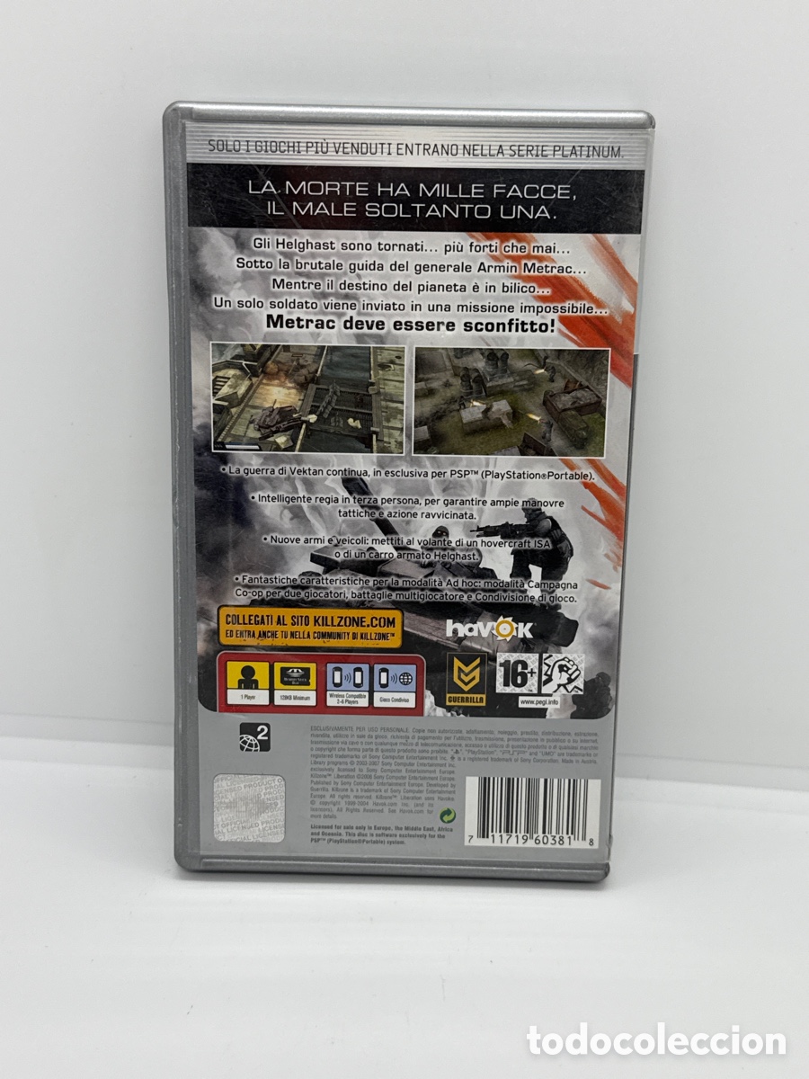 Videojuegos y consolas: Juego PSP Killzone Liberation - Foto 3