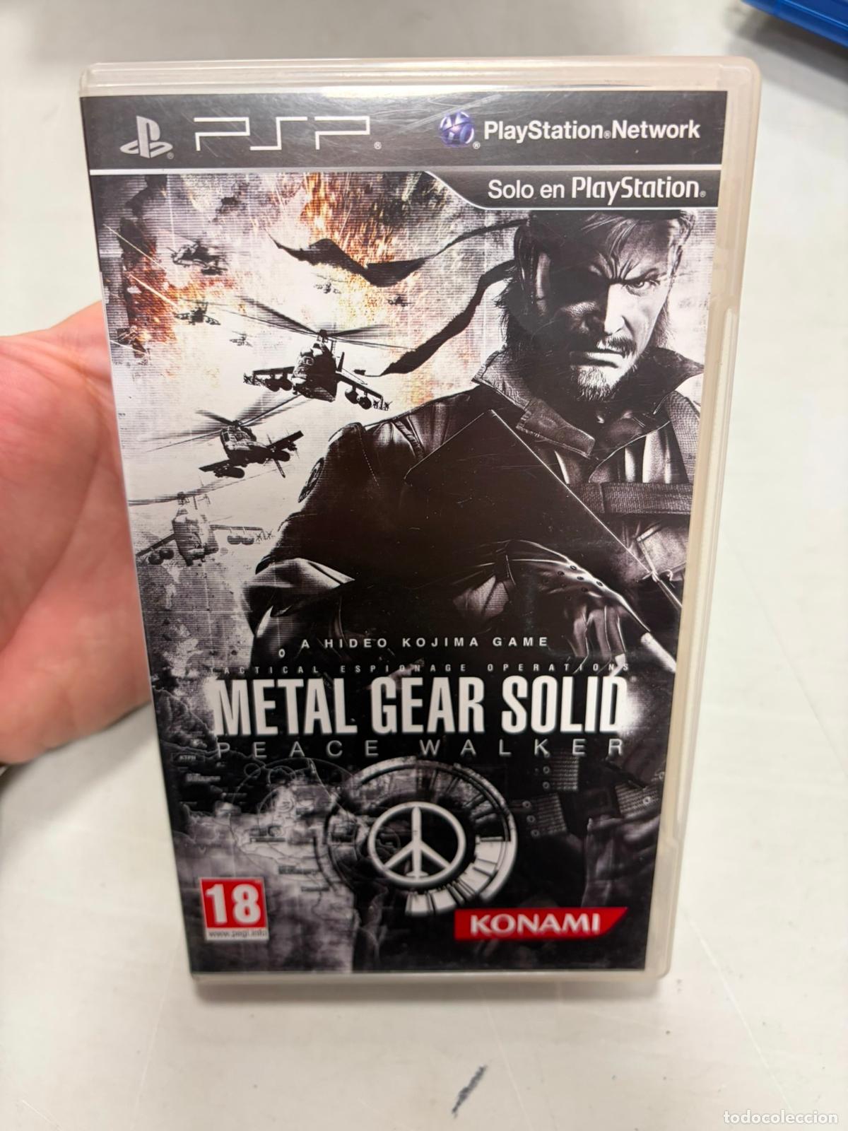 Videojuegos y Consolas: Metal gear solid Peace walker - Sony playstation portable PSP - PAL ESP completo