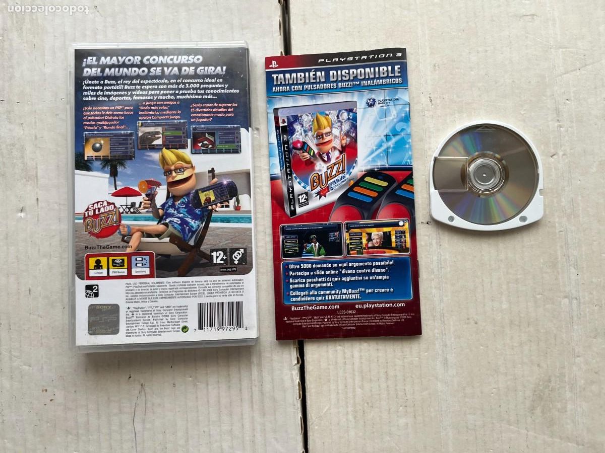 Videojuegos y consolas: BUZZ CONCURSO DE BOLSILLO - PSP KREATEN - Foto 2