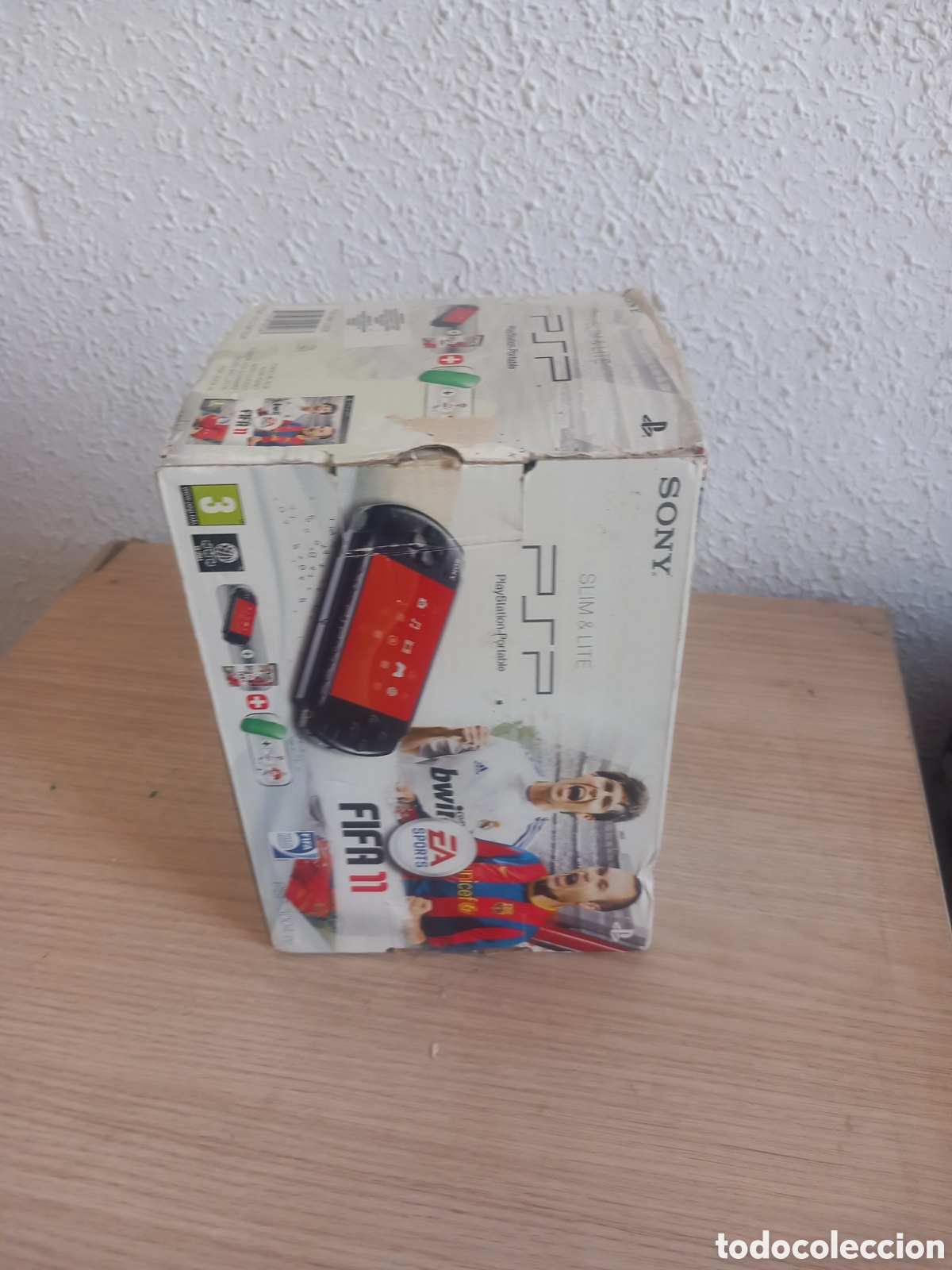 Videojuegos y Consolas: SONY PSP CON CAJA Y JUEGO FUNCIONA LE FALTA LA BATERIA,,VER FOTOS