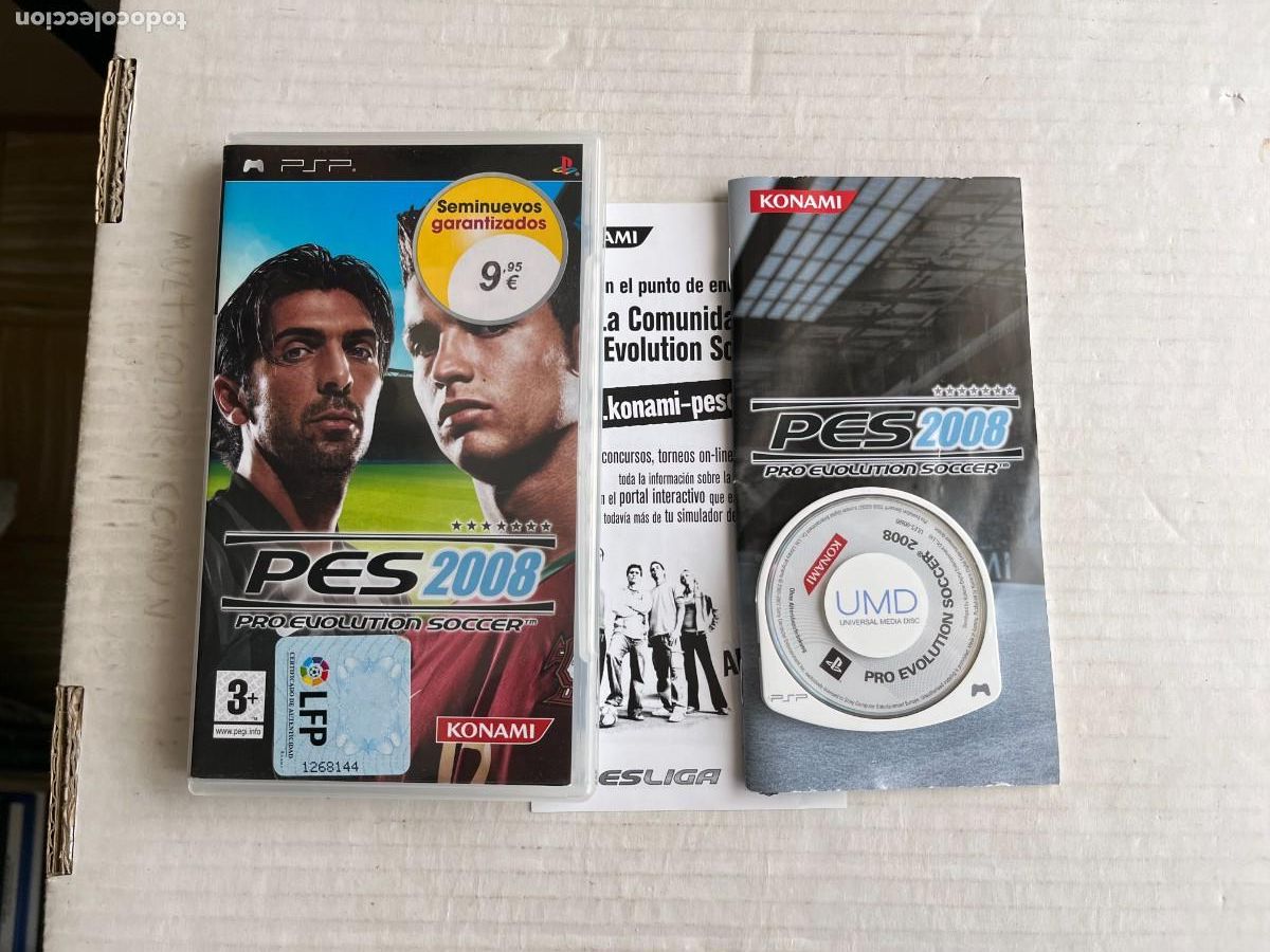 Videojuegos y Consolas: PRO EVOLUTION SOCCER 2008 PES - PSP KREATEN
