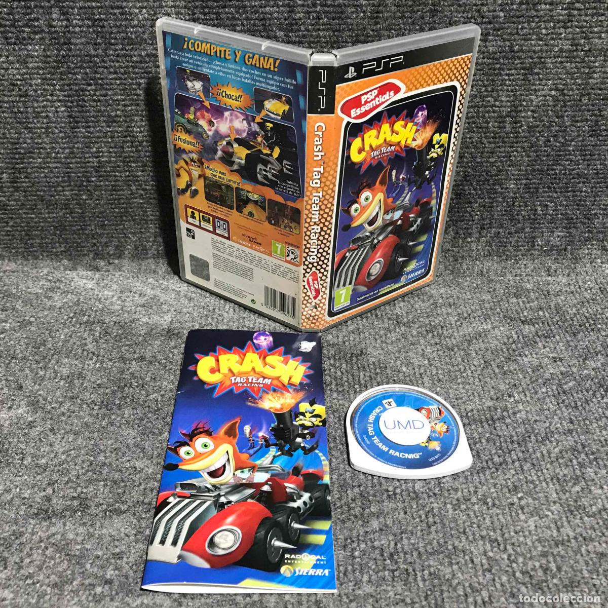Videojuegos y Consolas: CRASH TAG TEAM RACING SONY PSP