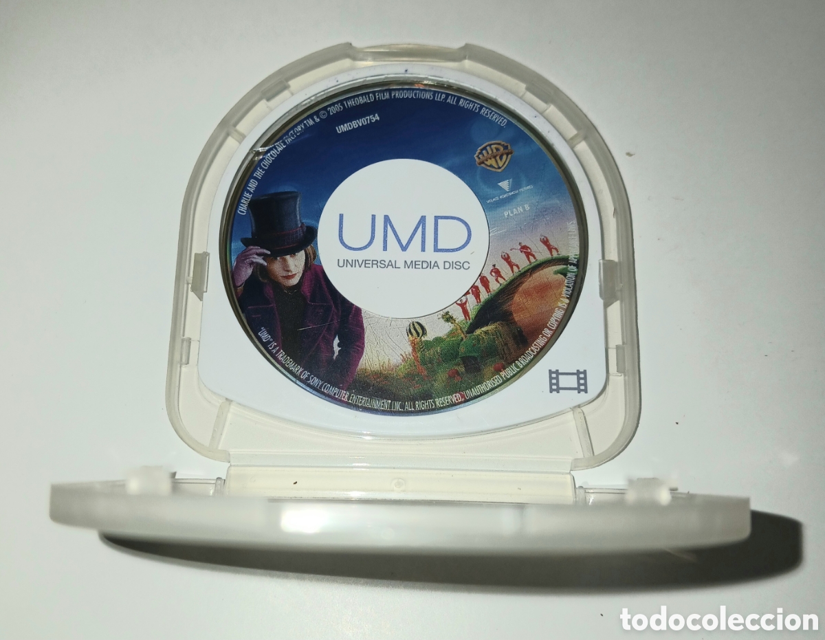 Videojuegos y Consolas: Charlie y la F&aacute;brica de Chocolate - Pel&iacute;cula UMD para Sony PSP - Tim Burton / Johnny Depp