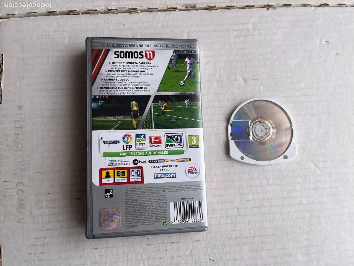 Videojuegos y consolas: FIFA 11 PLATINUM - PSP KREATEN - Foto 2