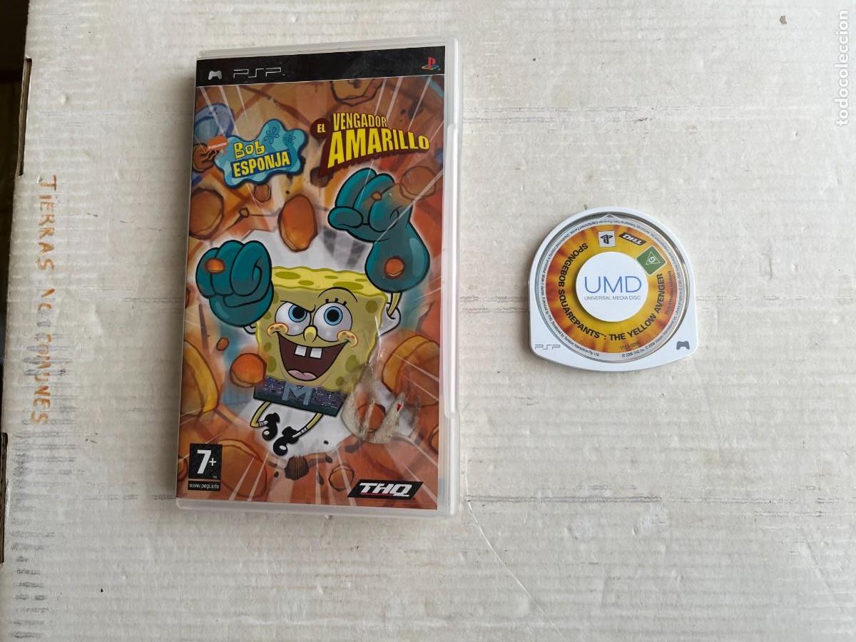 Videojuegos y Consolas: BOB ESPONJA EL VENGADOR AMARILLO - PSP KREATEN