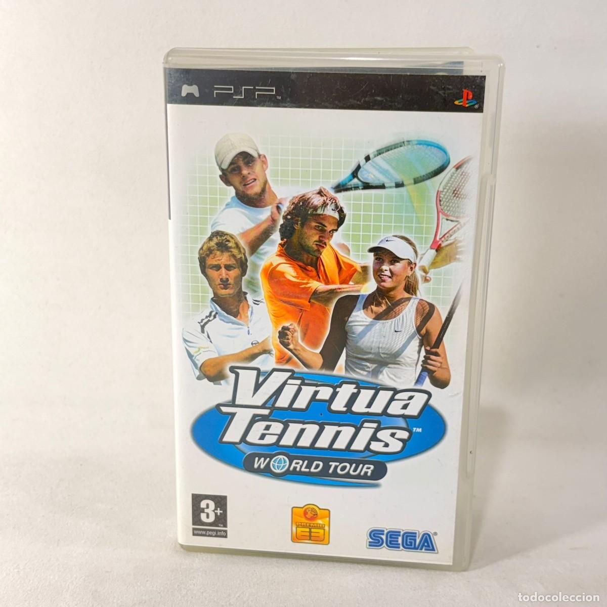 Jeux Vid&eacute;o et Consoles: VIDEOJUEGO PLAYSTATION PORTATIL - PSP - VIRTUA TENNIS WORLD TOUR + CAJA + INSTRUCCIONES