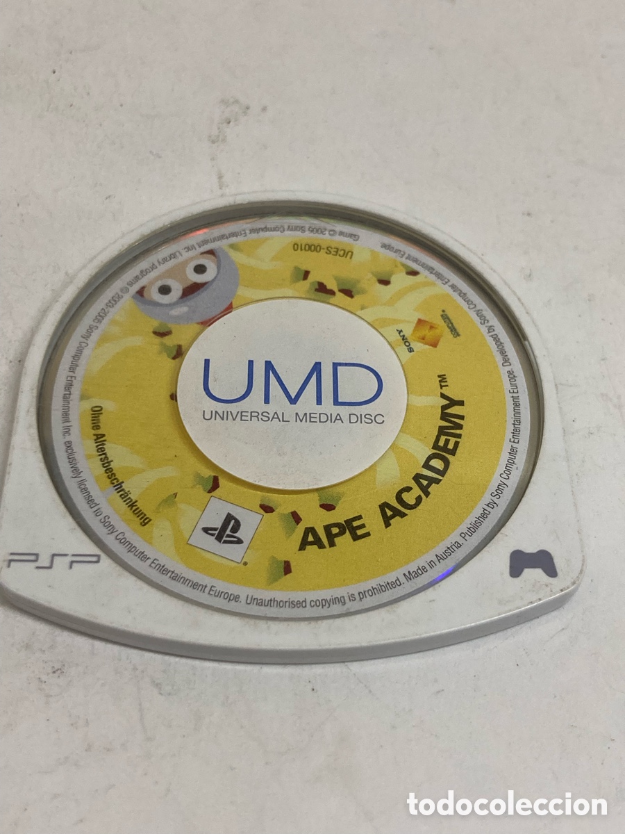 Videojuegos y Consolas: juego Ape Academy para la consola port&aacute;til PSP de Sony