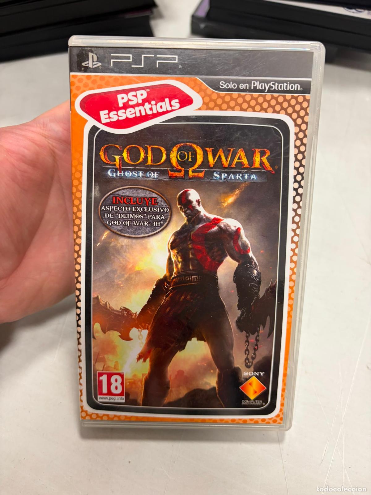 Videojuegos y Consolas: God of war ghost of sparta - Sony playstation portable PSP - Completo