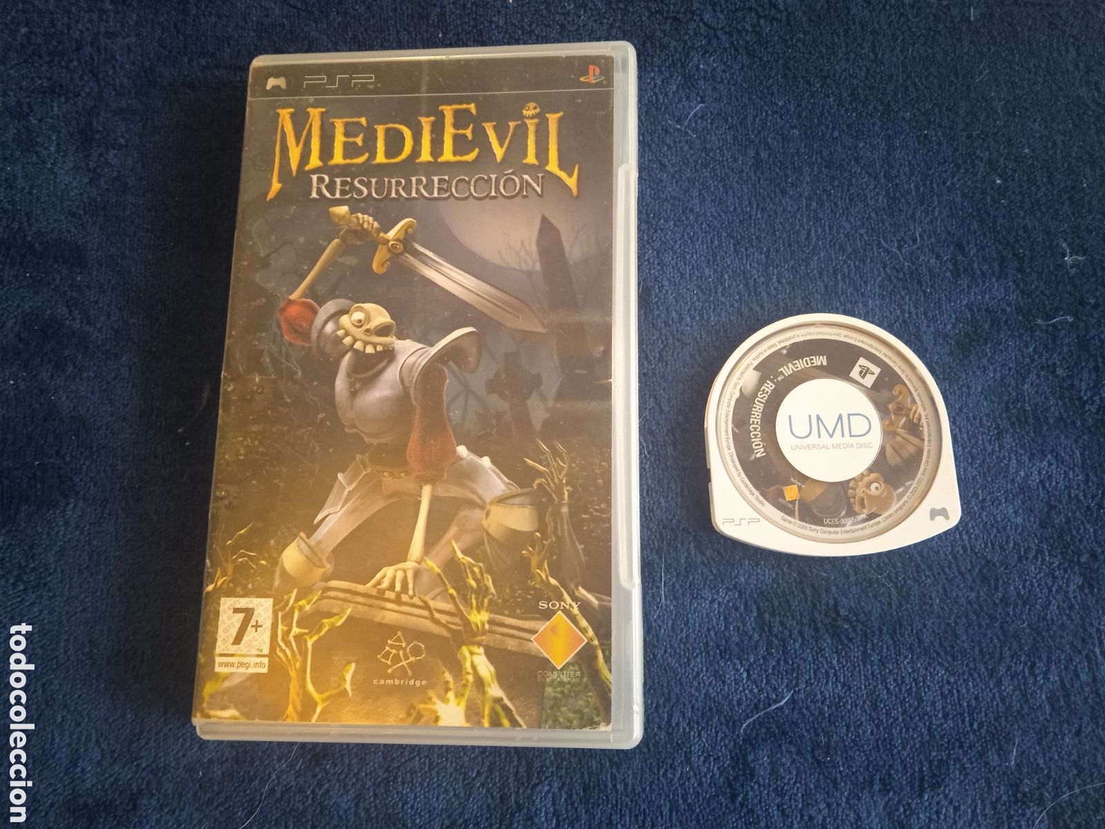Videojuegos y Consolas: JUEGO PSP, MEDIEVIL - RESURRECTION - NO LLEVA MANUAL DE INSTRUCCIONES