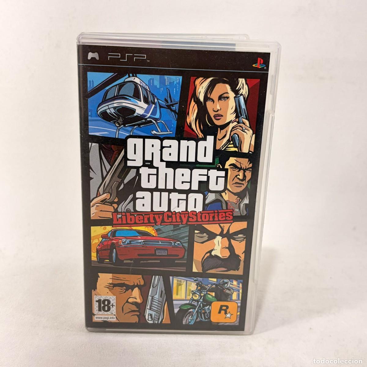 Jeux Vid&eacute;o et Consoles: VIDEOJUEGO PLAYSTATION PORTATIL - PSP - GRAND THEFT AUTO LIBERTY CITY STORIES + CAJA + INSTRUCCIONES