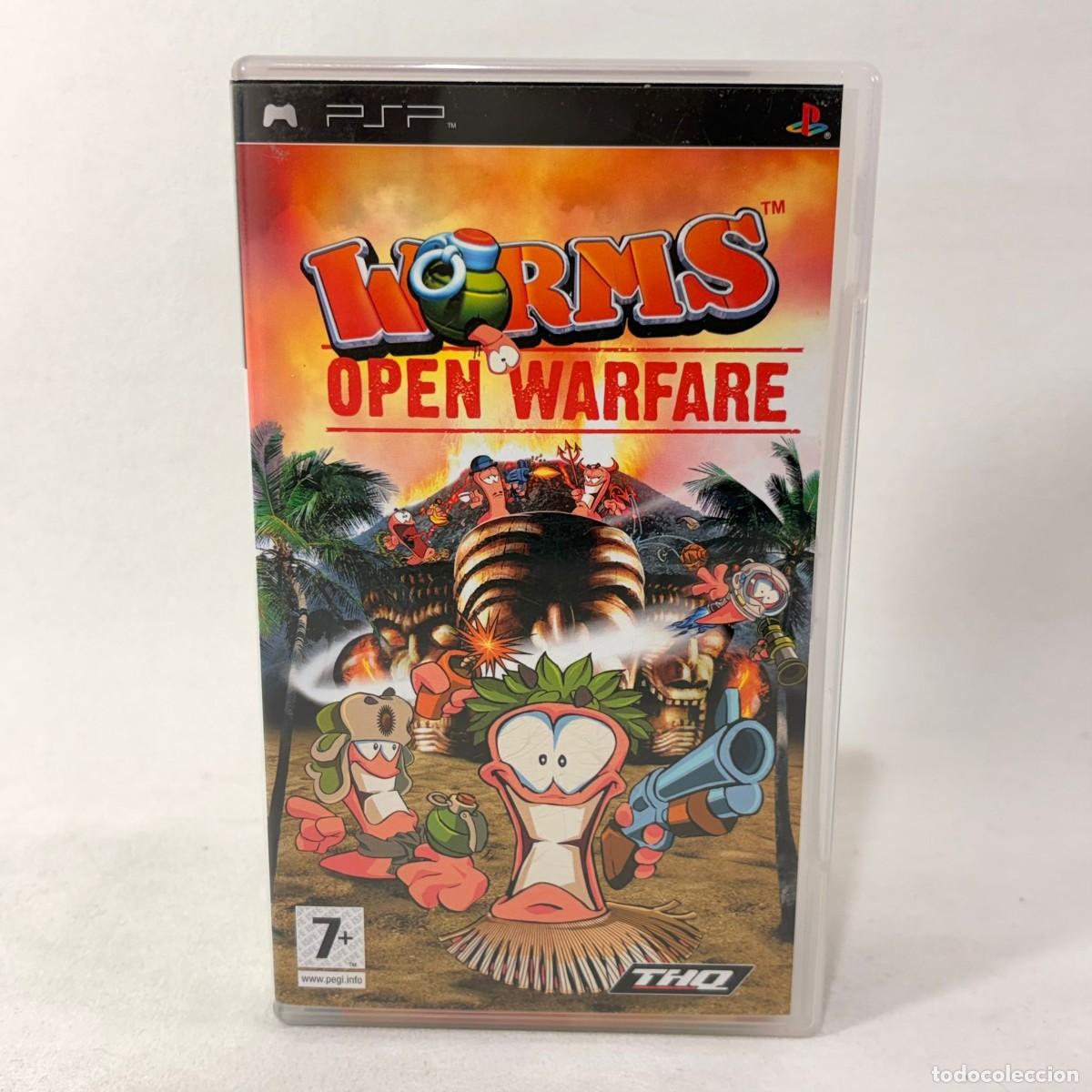 Videojogos e Consolas: VIDEOJUEGO PLAYSTATION PORTATIL - PSP - WORMS OPEN WARFARE + CAJA + INSTRUCCIONES