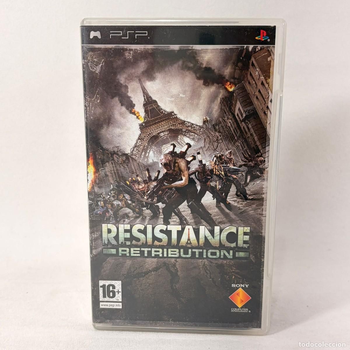 Jeux Vid&eacute;o et Consoles: VIDEOJUEGO PLAYSTATION PORTATIL - PSP - RESISTANCE RETRIBUTION + CAJA + INSTRUCCIONES