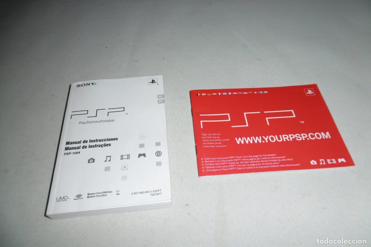 Videojuegos y Consolas: PSP SONY LOTE DE MANUALES SCPH-7004