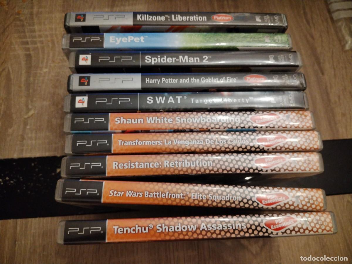 Videojuegos y Consolas: Lote PSP- diez juegos en buen estado