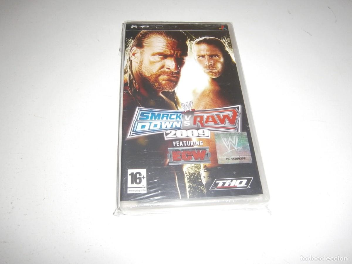 Videojuegos y Consolas: SMACKDOWN VS RAW 2009 PSP