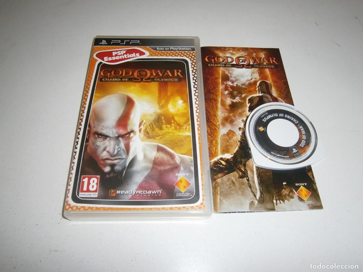 Videojuegos y Consolas: GOD OF WAR: CHAINS OF OLYMPUS PSP PAL ESPA&Ntilde;A