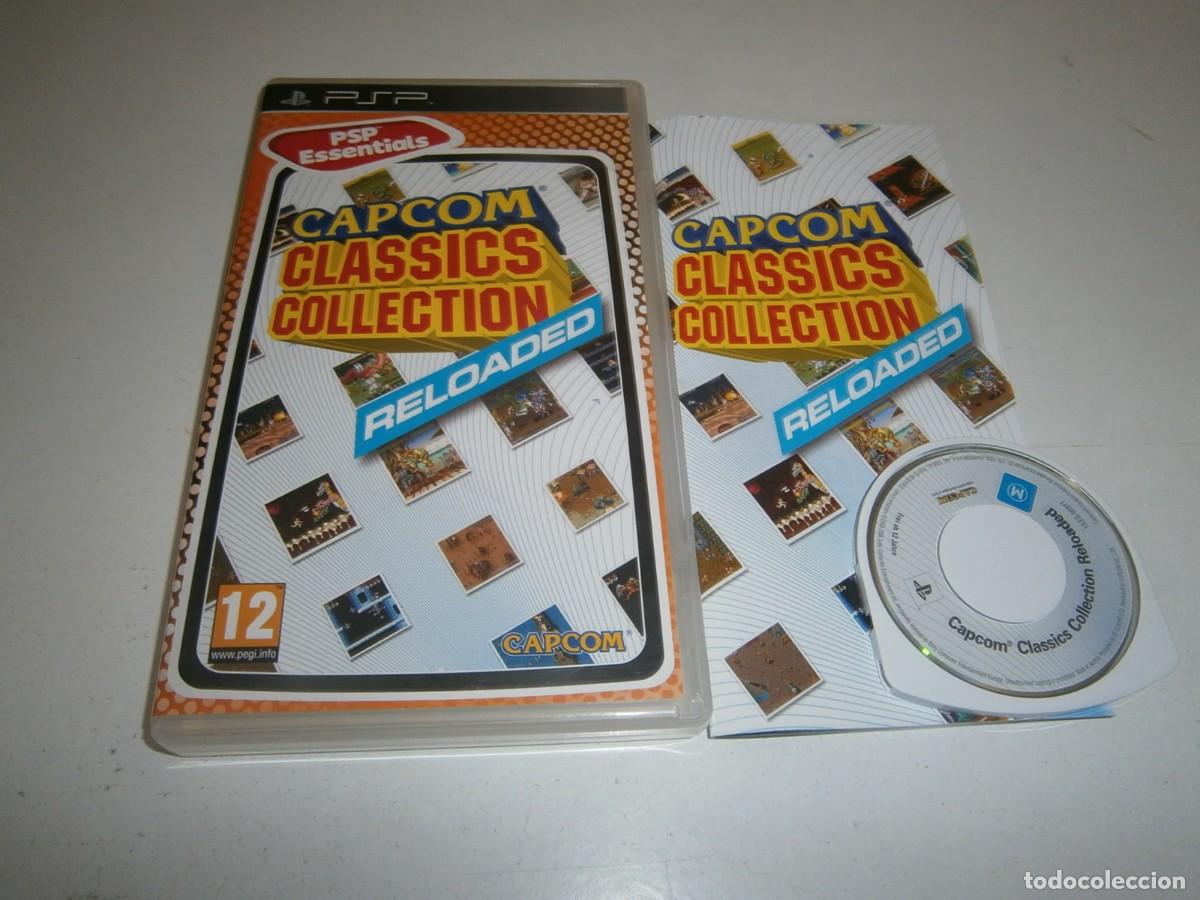Videojuegos y Consolas: CAPCOM CLASSICS COLLECTION RELOADED PSP PAL ESPA&Ntilde;A