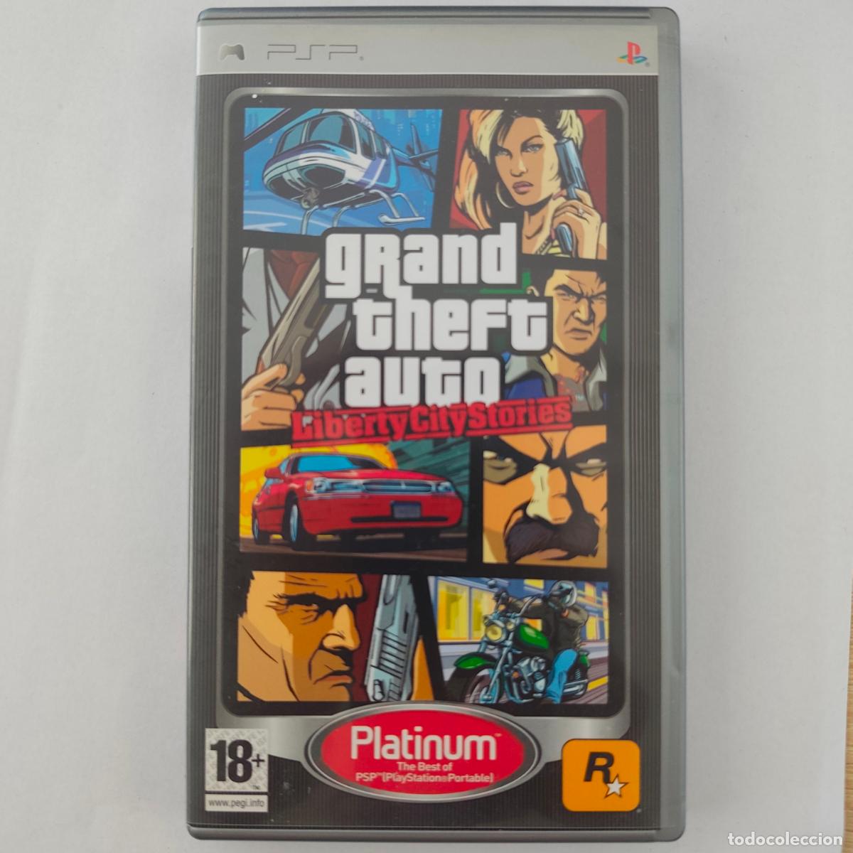 Videojuegos y Consolas: Grand Theft Auto Liberty City Stories para PSP versi&oacute;n Platinum PAL.