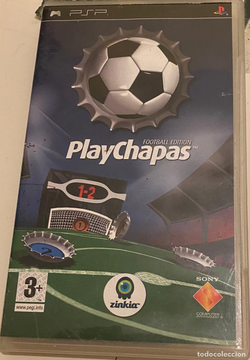 Videogiochi e Consoli: 'Play Chapas - Football Edition'. Car&aacute;tula y caja originales. Disco no incluido. Para completar.