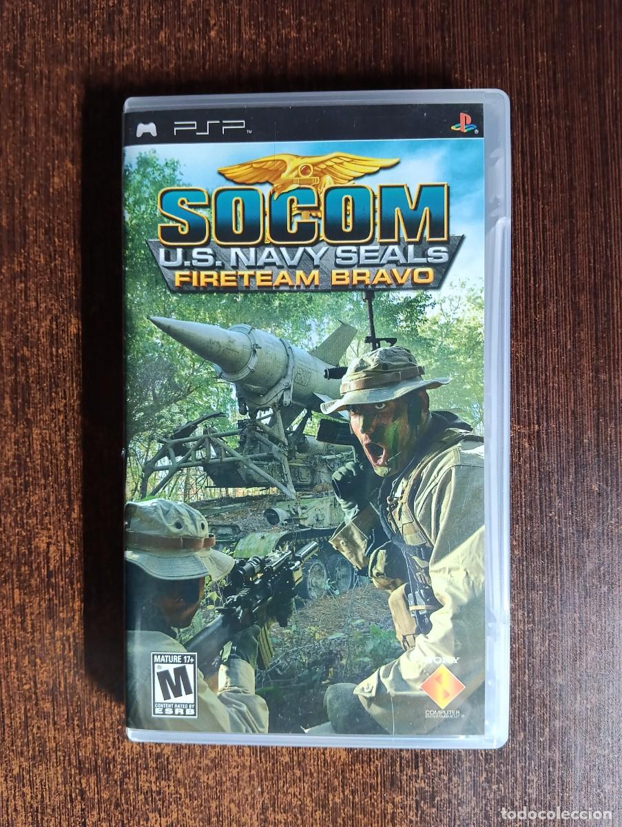 Videojuegos y Consolas: Socom U.S. Navy Seals Fireteam Bravo - PSP - USA