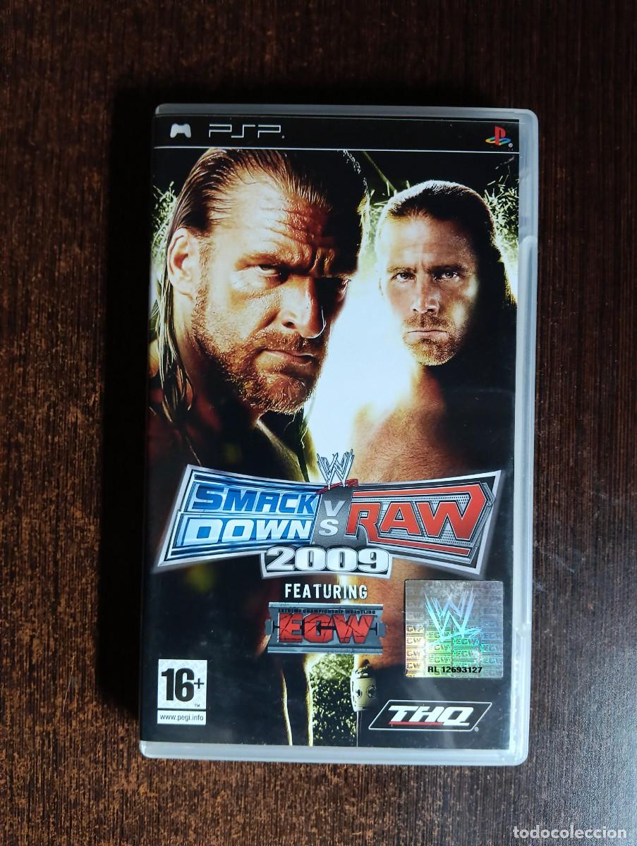 Videojuegos y Consolas: SmackDown vs Raw 2009 - PSP - ESPA&Ntilde;A