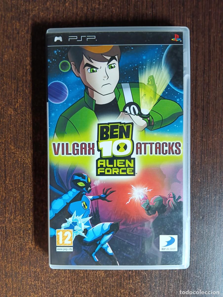 Videojuegos y Consolas: Ben 10 Alien Force: Vilgax Attack - PSP - ESPA&Ntilde;A