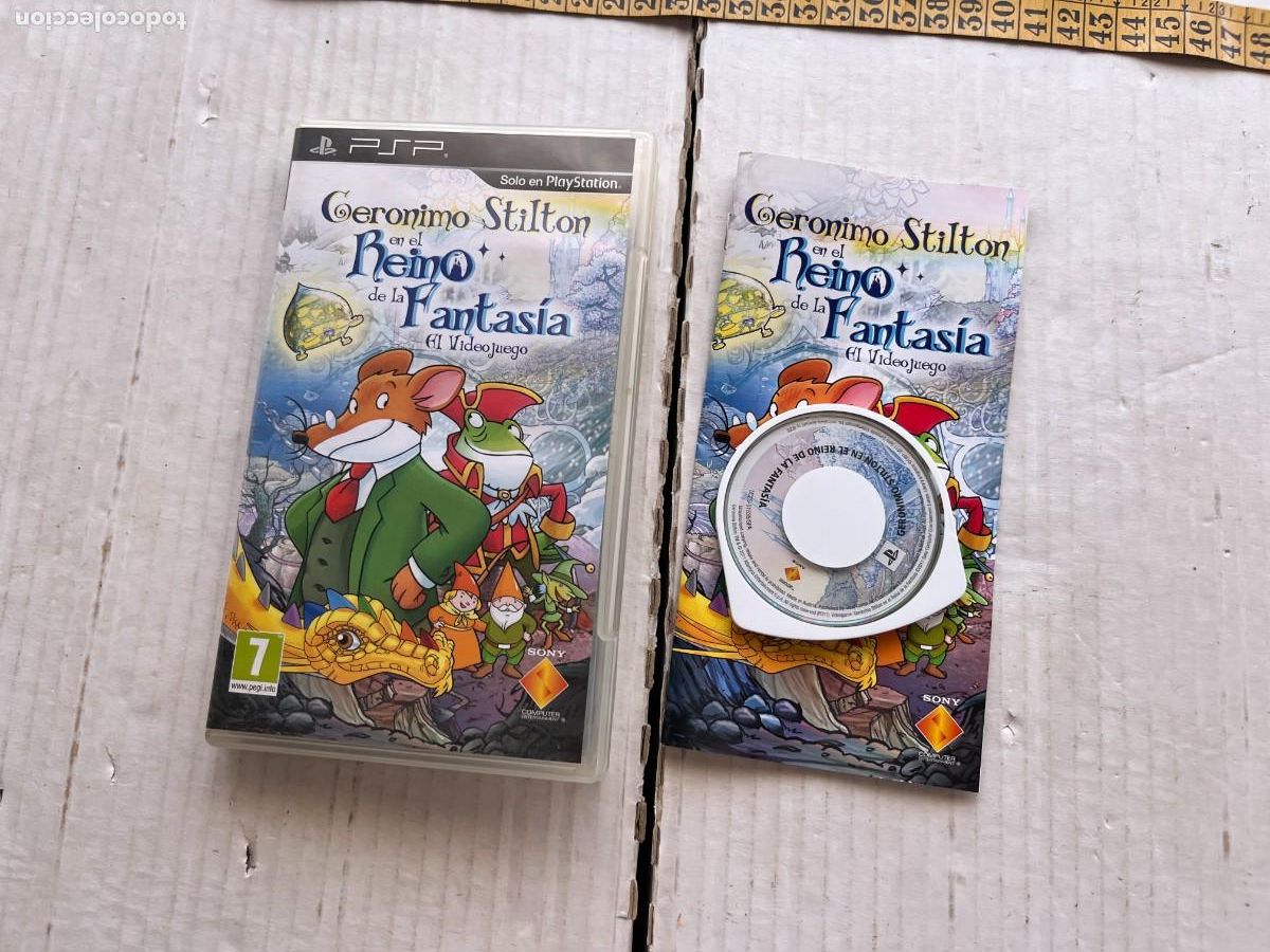 Videojuegos y Consolas: GERONIMO STILTON EN EL REINO DE LA FANTASIA - PSP KREATEN