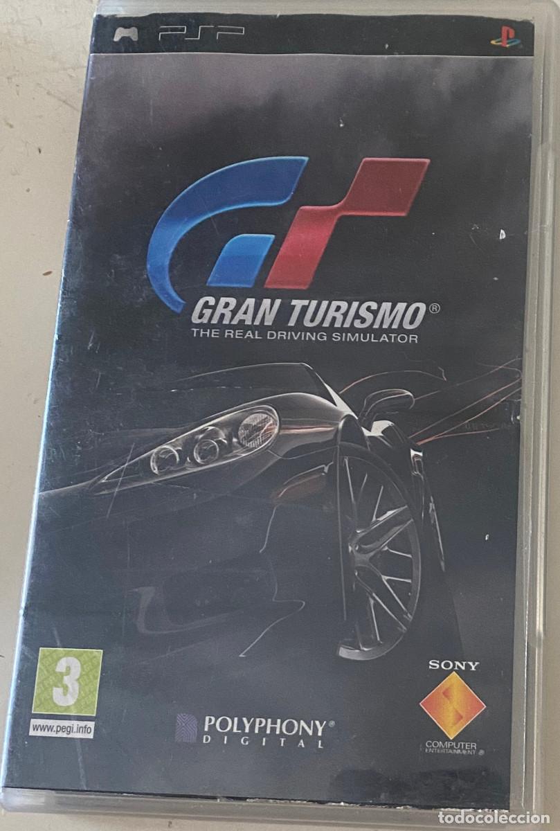 Videojuegos y Consolas: 'Gran Turismo' para Sony PSP. Car&aacute;tula, manual y caja originales. Disco no incluido. Para completar.