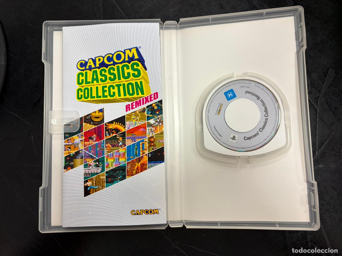 Videojuegos y consolas: CAPCOM CLASSICS COLLECTION REMIXED - SONY PSP UMD - Foto 2