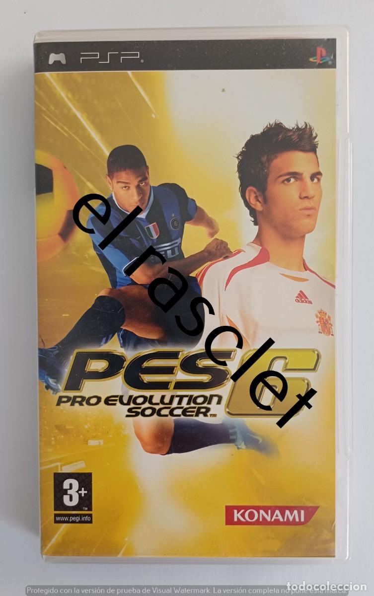 Videojuegos y Consolas: CAJA VACIA PSP - PRO EVOLUTION SOCCER 6 -CONTIENE MANUAL