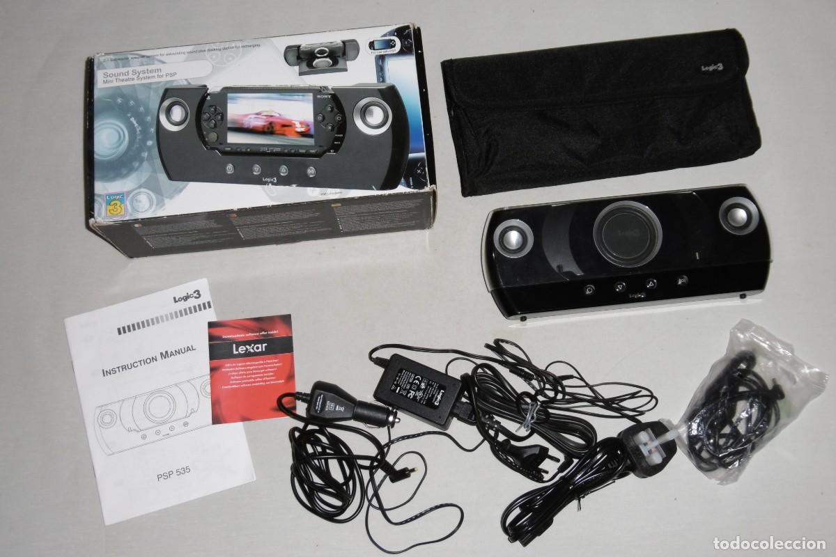 Videojuegos y Consolas: PSP KIT SONIDO ANFITEATRO LOGIC 3 COMPELTO CON CAJA