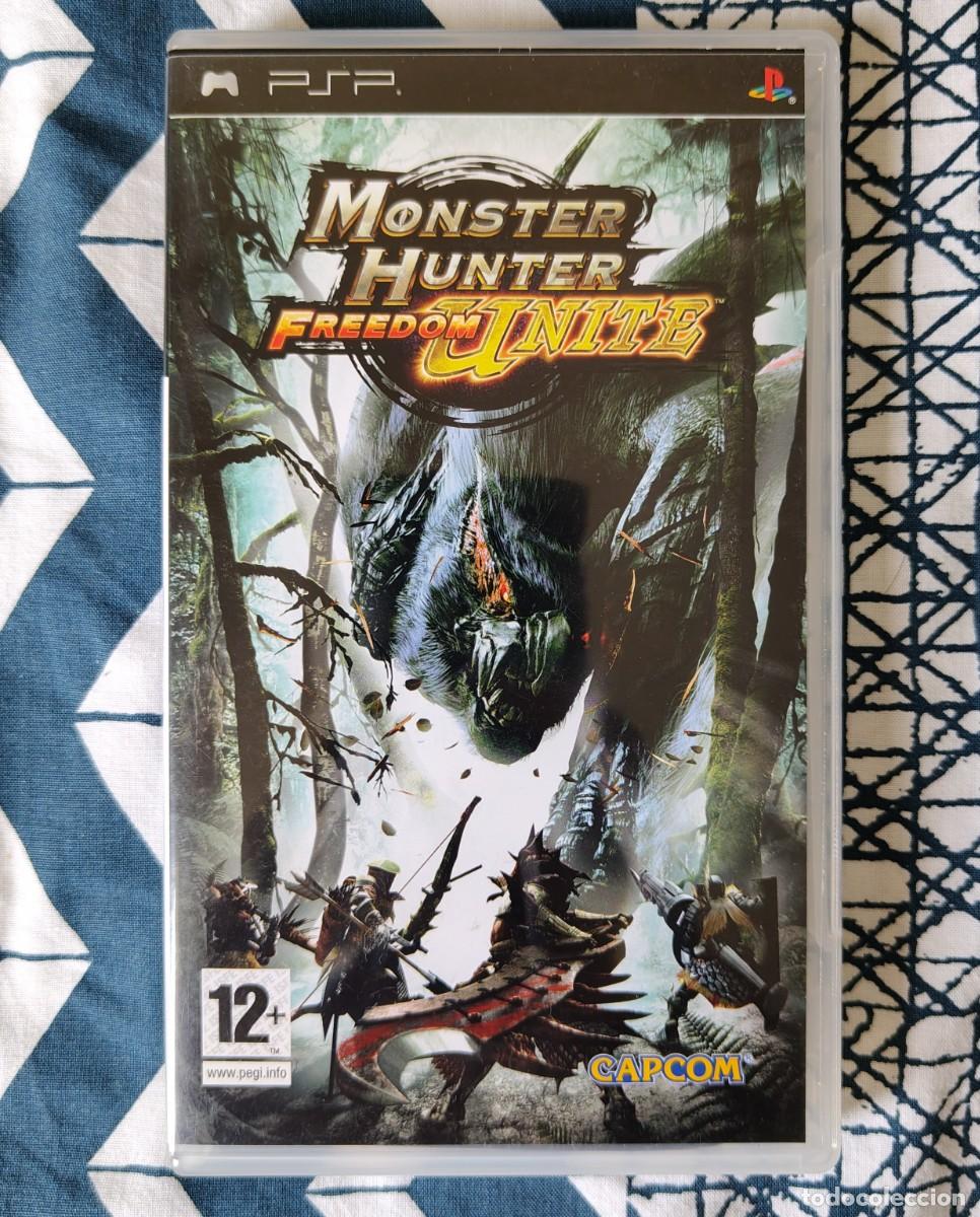 Videojuegos y Consolas: Monster Hunter Freedom Unite - PSP - Completo - Espa&ntilde;a