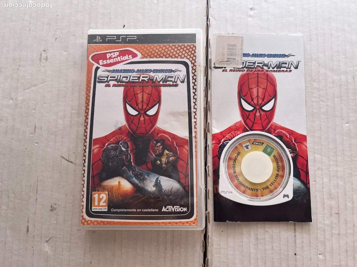 Videojuegos y consolas: SPIDERMAN EL REINO DE LAS SOMBRAS SPIDER-MAN - PSP KREATEN
