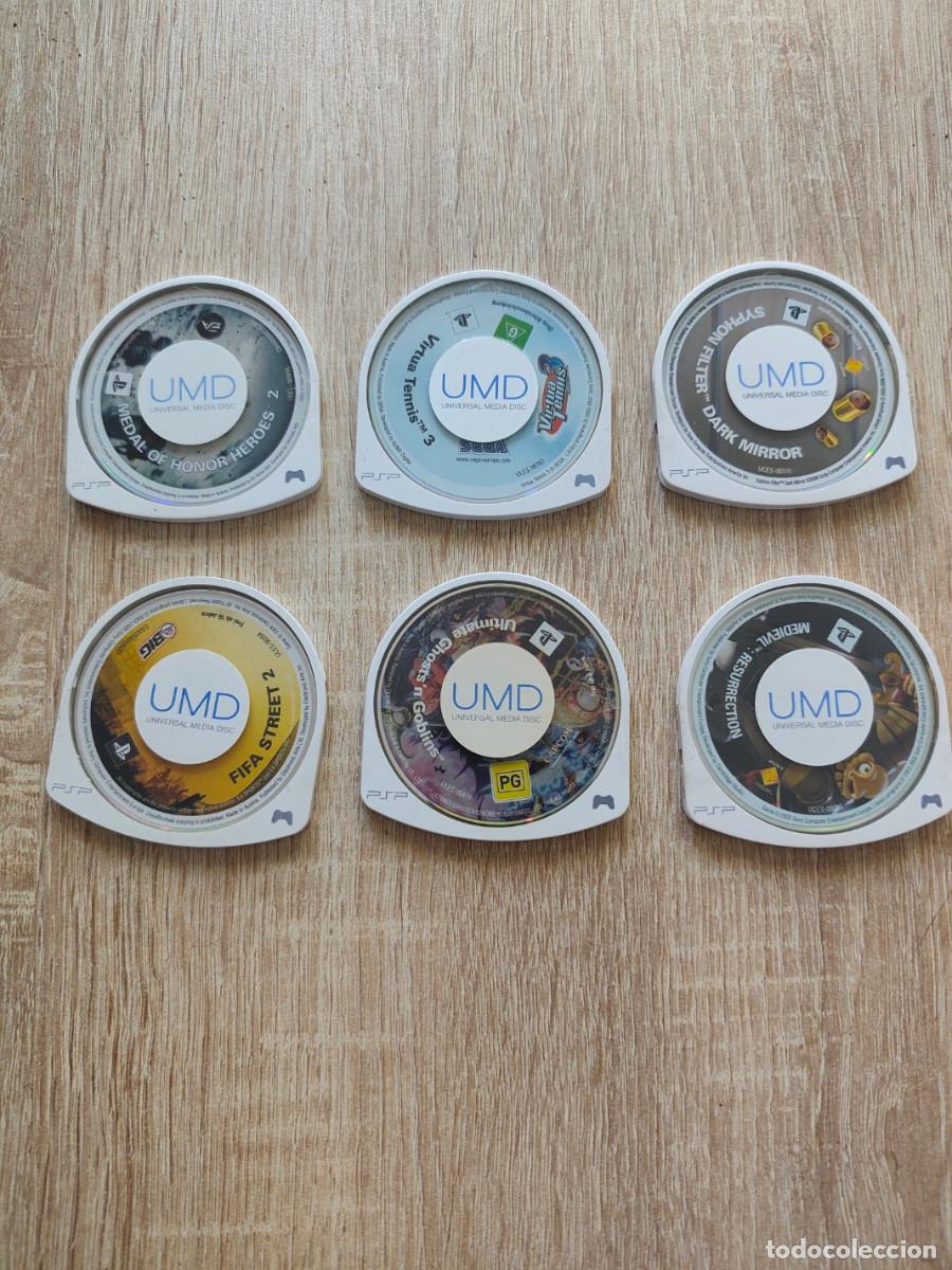 Videojuegos y consolas: Lote 6 Juegos PSP UMD