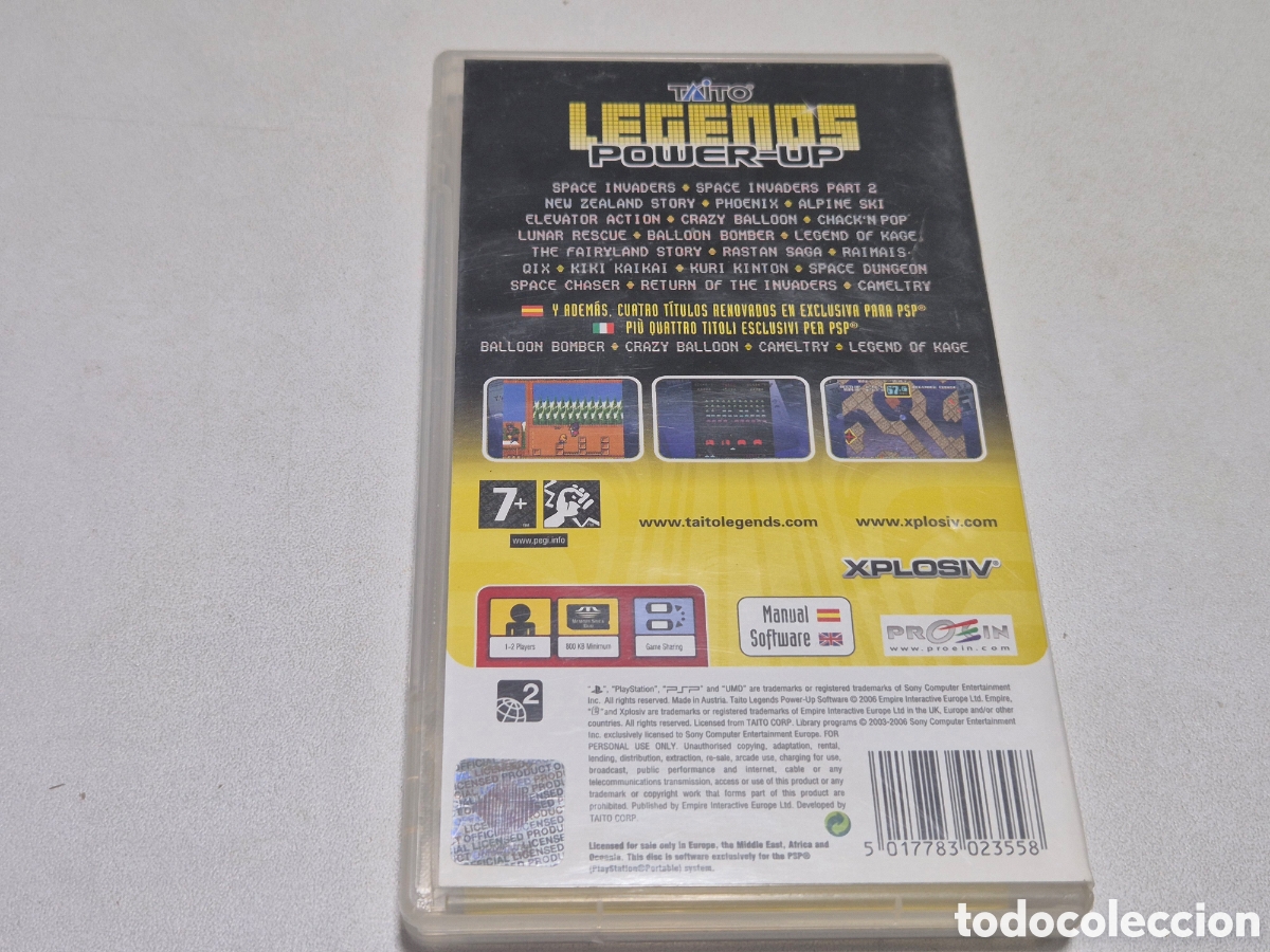 Videojuegos y consolas: Taito Legends Power-Up . Psp - Foto 3