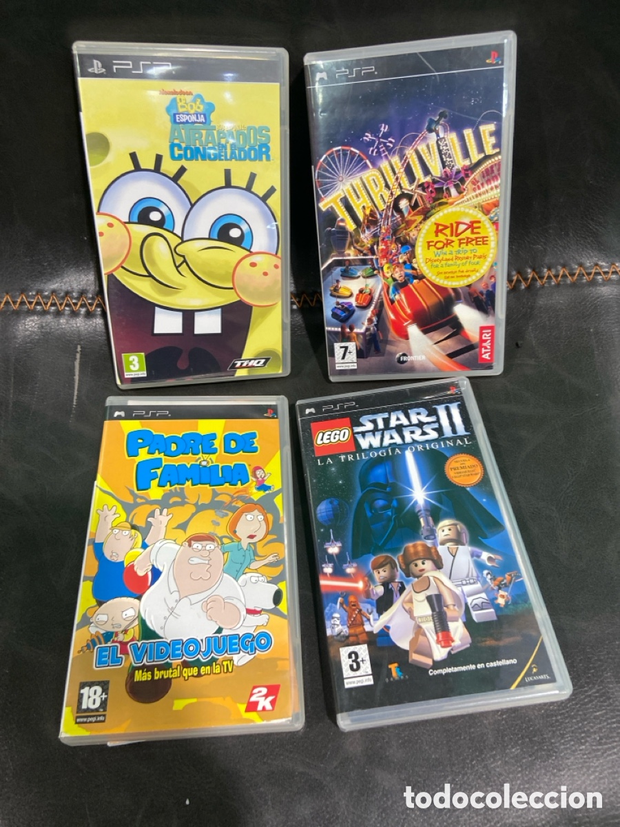 Videojuegos y consolas: Juegos PSP. Lote 11 juegos variados