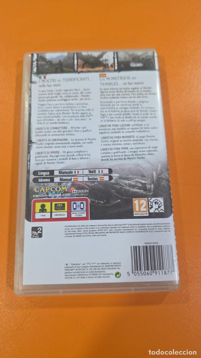 Videojuegos y consolas: Monster Hunter Freedom Essentials [PSP] UMD - Foto 2