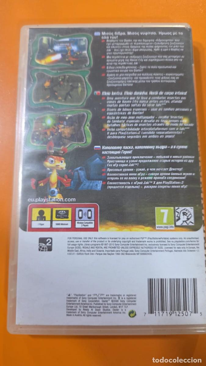 Videojuegos y consolas: DAXTER ESSENTIALS [PSP] UMD - Foto 2