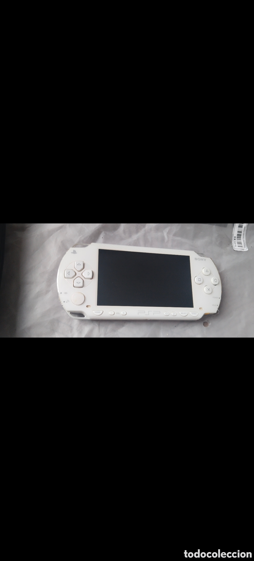 Videojuegos y consolas: Sony PSP-1004 Blanca + Cargador Original + Funda + Ratchet & Clank + Gitaroo Man + Memory Stick