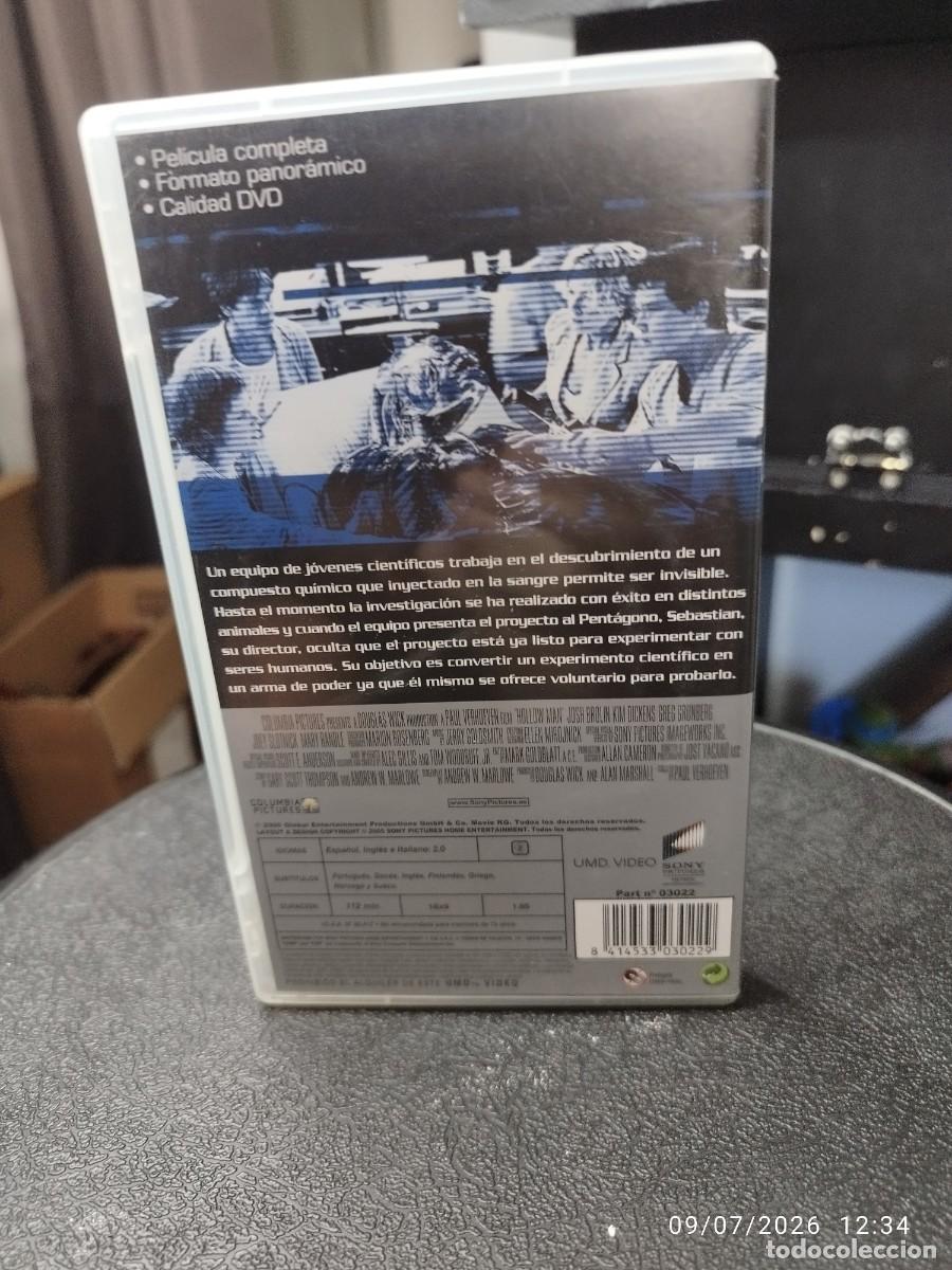 Videojuegos y consolas: UMD Video PSP: El Hombre Sin Sombra
