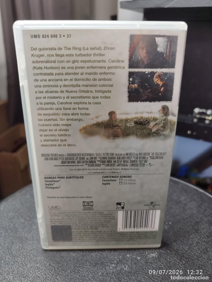 Videojuegos y consolas: UMD Pel&iacute;cula PSP La Llave del Mal - Foto 2