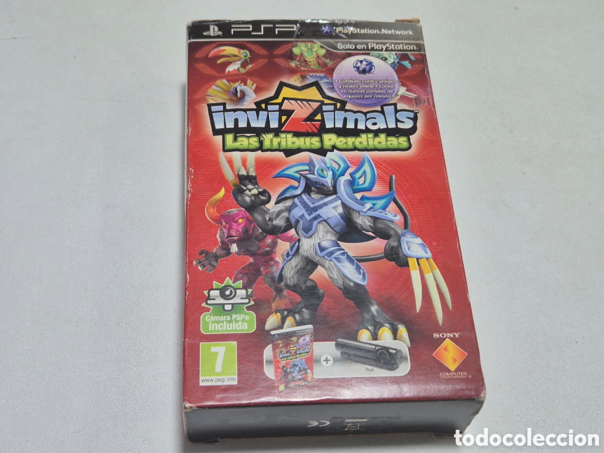 Videojuegos y consolas: Invizimals Las Tribus Perdidas + Camara
