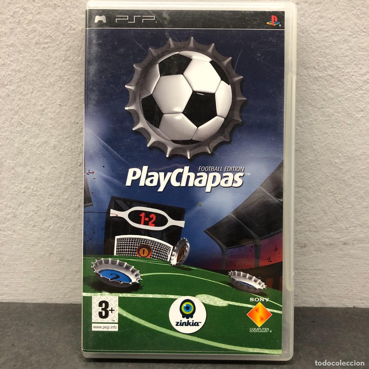Videojuegos y consolas: PLAY CHAPAS - FOOTBALL EDITION - PLAY STATION PORTABLE - PSP - UCES 01134 - VIDEOJUEGO / 1103