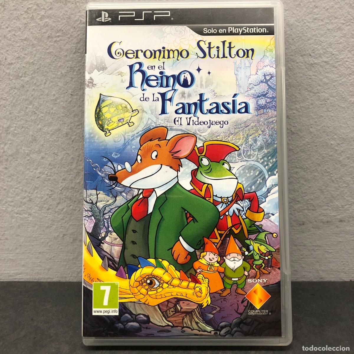 Videojuegos y consolas: GERONIMO STILTON EN EL REINO DE LA FANTASIA, EL VIDEOJUEGO - PSP - UCES 01535 - VIDEOJUEGO / 1104